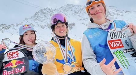 Julia Marino Holding Crystal Globe 