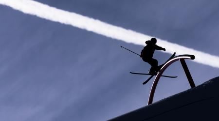 freeski slopestyle athlete 
