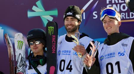 Alex Hall Podium