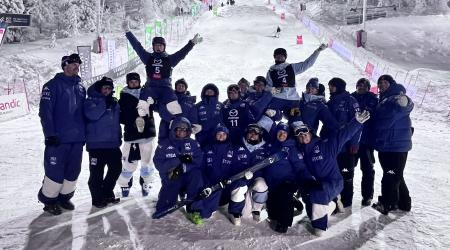 moguls team