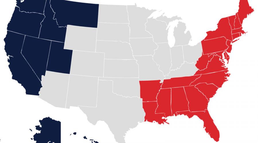 Regions &amp; Divisions