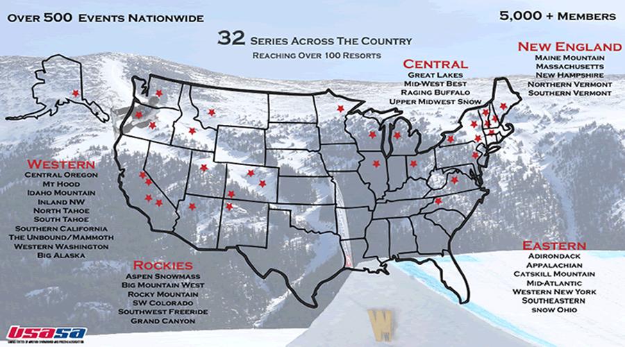 Snowboard Regions